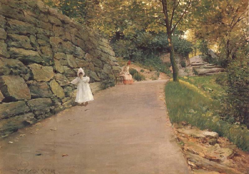 William Merrit Chase Im Park Ein Seitenweg